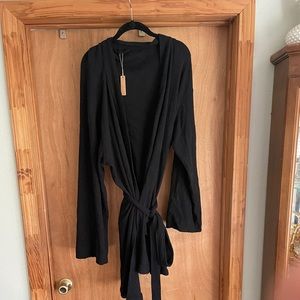 Skims Waffle Robe 4X